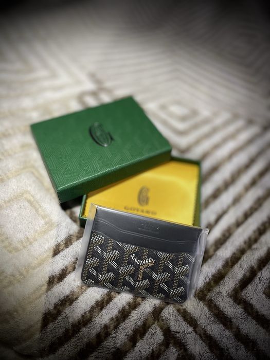 Carteira Porta-Cartões Goyard – Modelo Saint Sulpice (Preta)