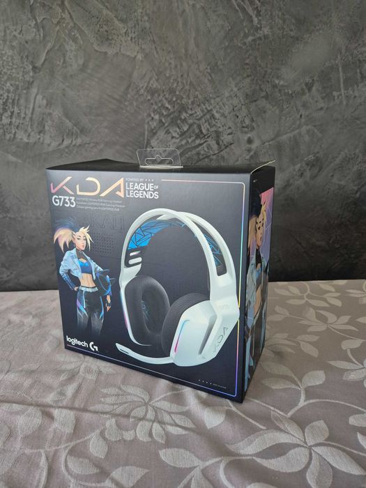 Headset logitech G733 versão limitada KDA League of Legends