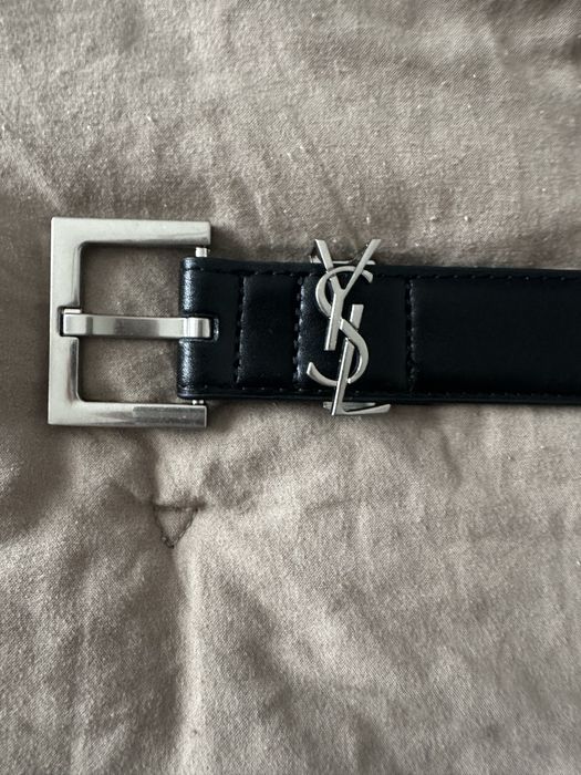 Saint Laurent cinto preto 110cm / 3cm largo