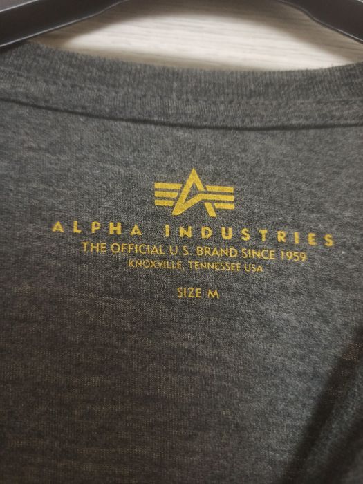 T-shirt Alpha indrustries męski M . Nowy bez metki