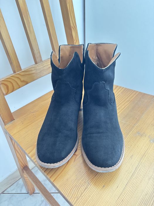 Botki zamszowe nowe