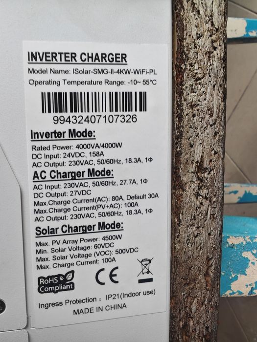 Falownik inwerter Powland 4KW 24V