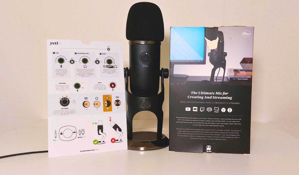 Microfone Blue Yeti X