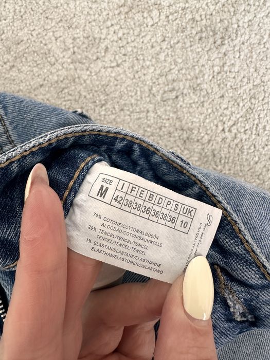 Jeansy Zara h&m rozszerzane M