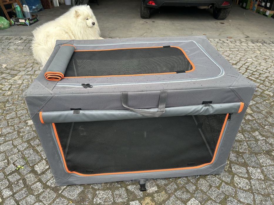 Alu deluxe kojec składany dla dużego psa