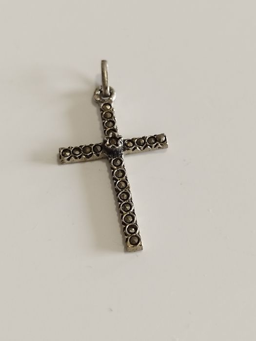 Medalha cruz em prata 925