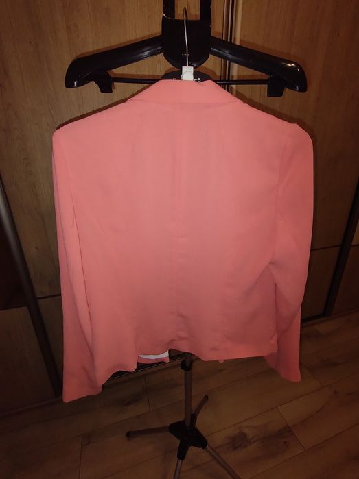 Żakiet damski koralowy