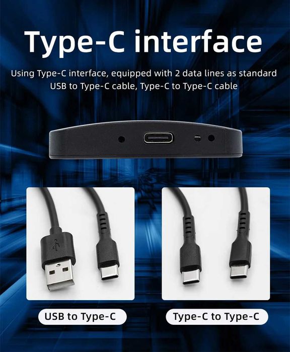 Bezprzewodowy CarPlay Box BQCC Adapte z systemem Android Smart Car