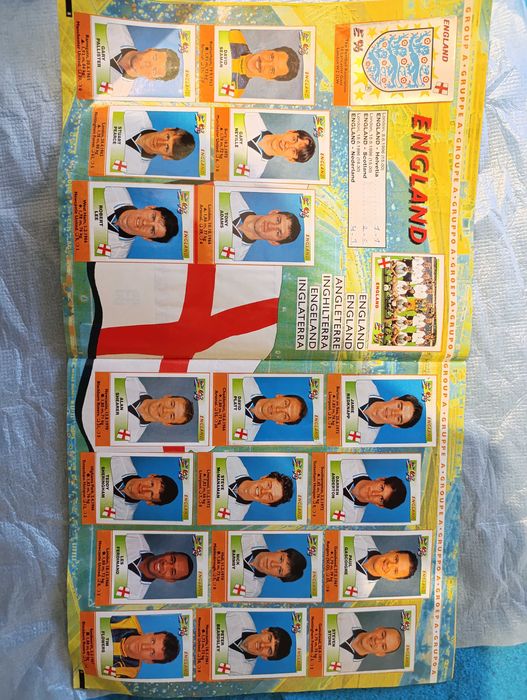 Caderneta Panini Europeu 1996 (Completa)