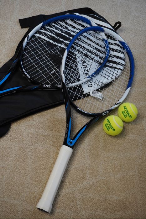 Нові тенісні ракетки Artengo + чохол та м’ячі | Оригінал