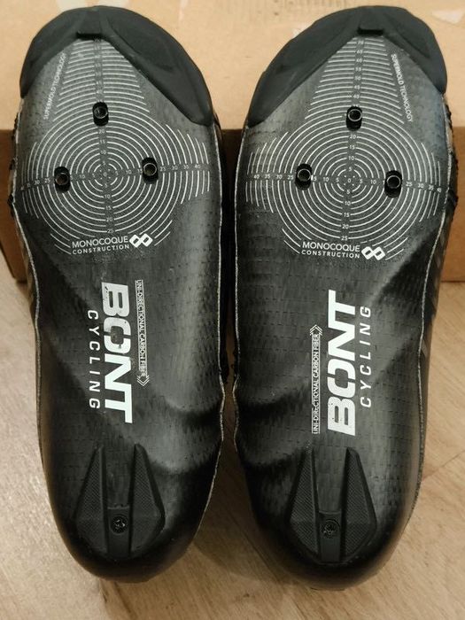 Sapatos de Ciclismo Bont Helix Carbon moldáveis "Novos"
