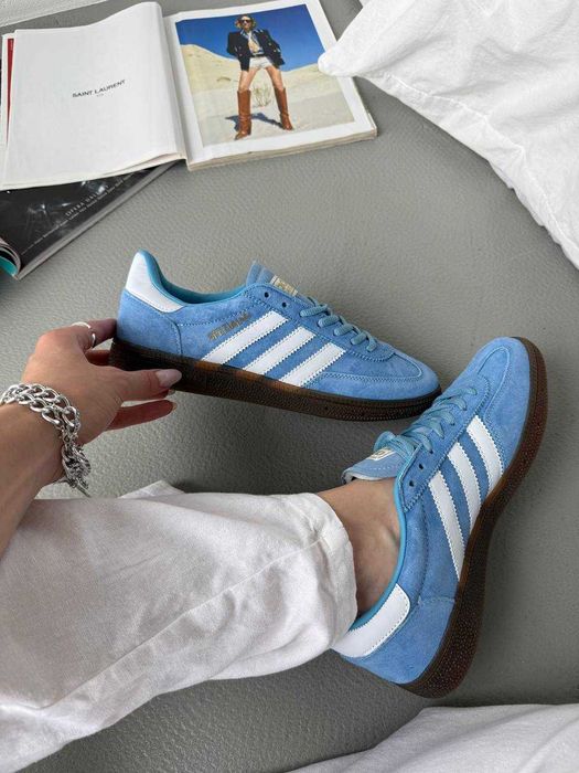 ‼️Кросівки Adidas Handball Spezial Sky Blue White