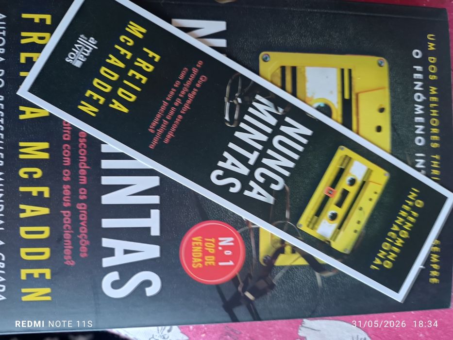 Livro NOVO NUNCA MINTAS de FREIDA McFADDEN