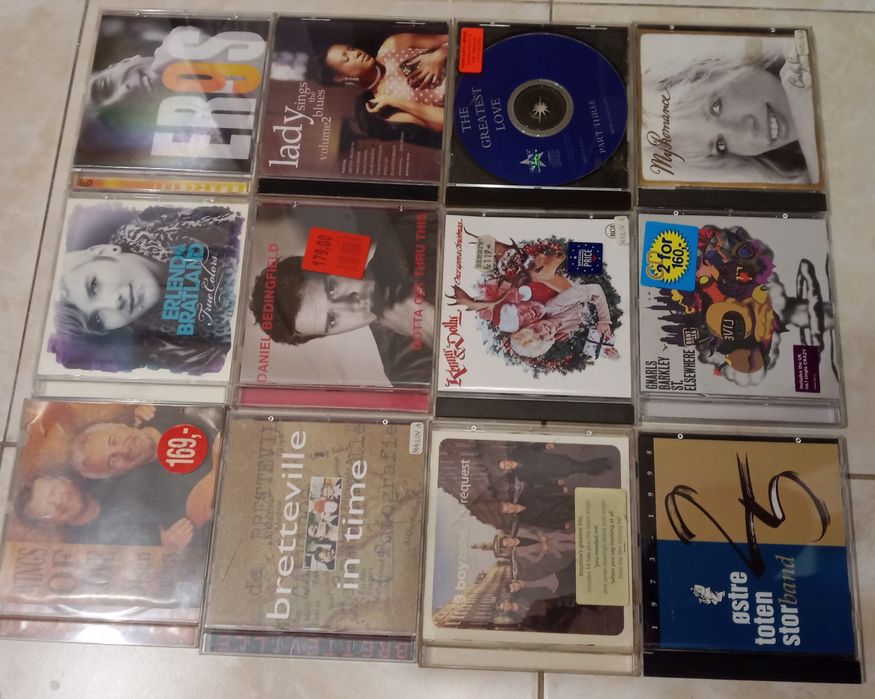 Płyty CD muzyka 12szt.