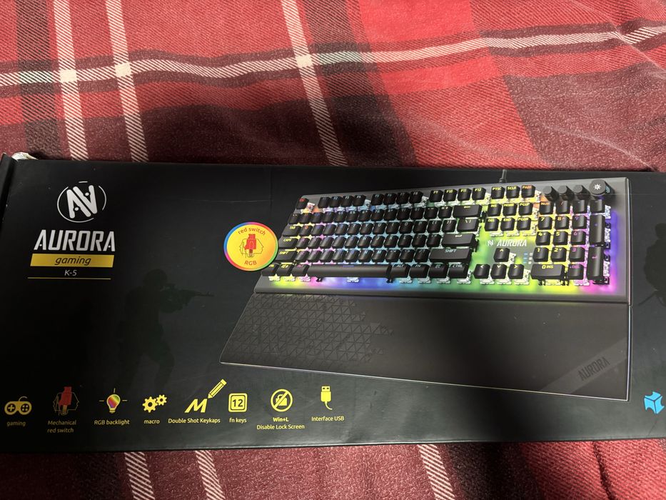 Klawiatura aurora k5 k-5 gaming
