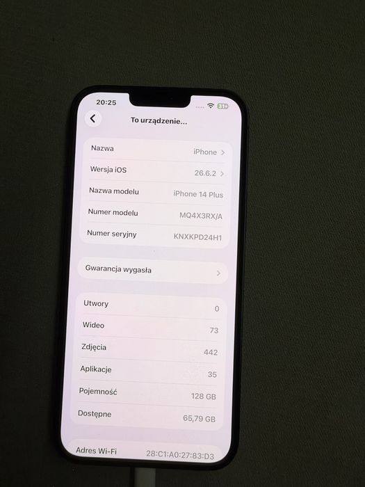 Iphonw 14 Plus 128GB