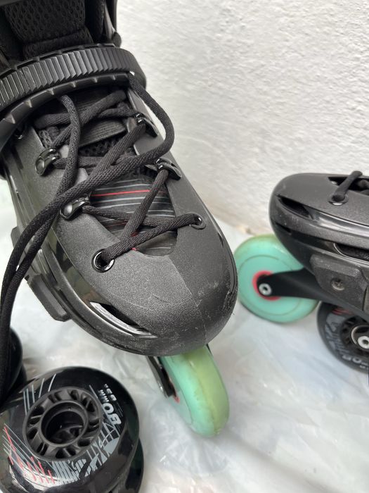 Ролики flying eagle f4 raven черные