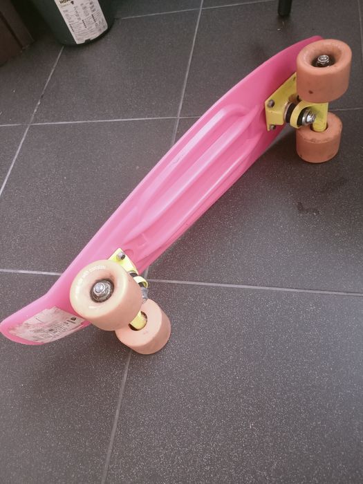 Deskorolka fiszka różowa