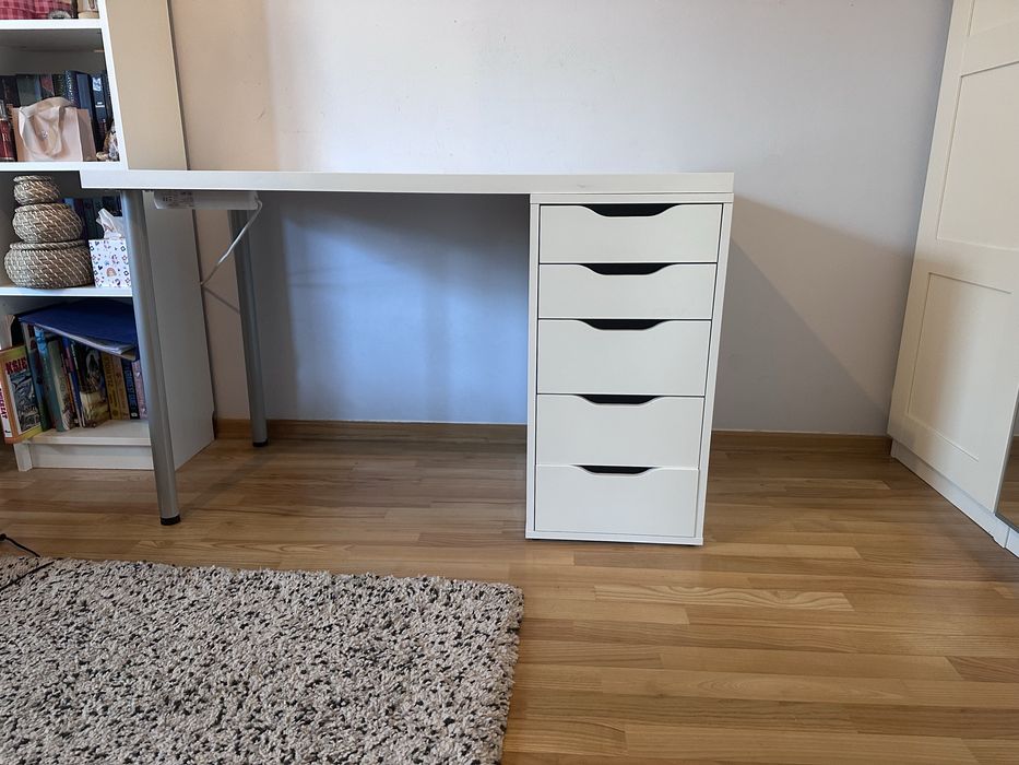 Biurko dzieciece Ikea biale