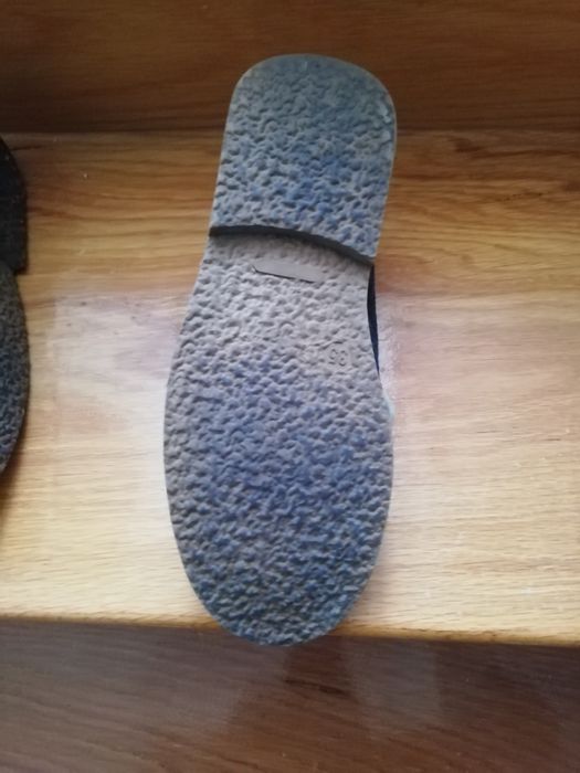 Botas elegantes de camurça azuis