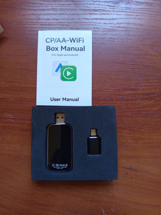 Bezprzewodowy adapter Apple Carplay Android auto