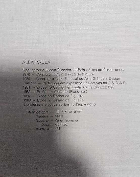 Conjunto de 5 gravuras