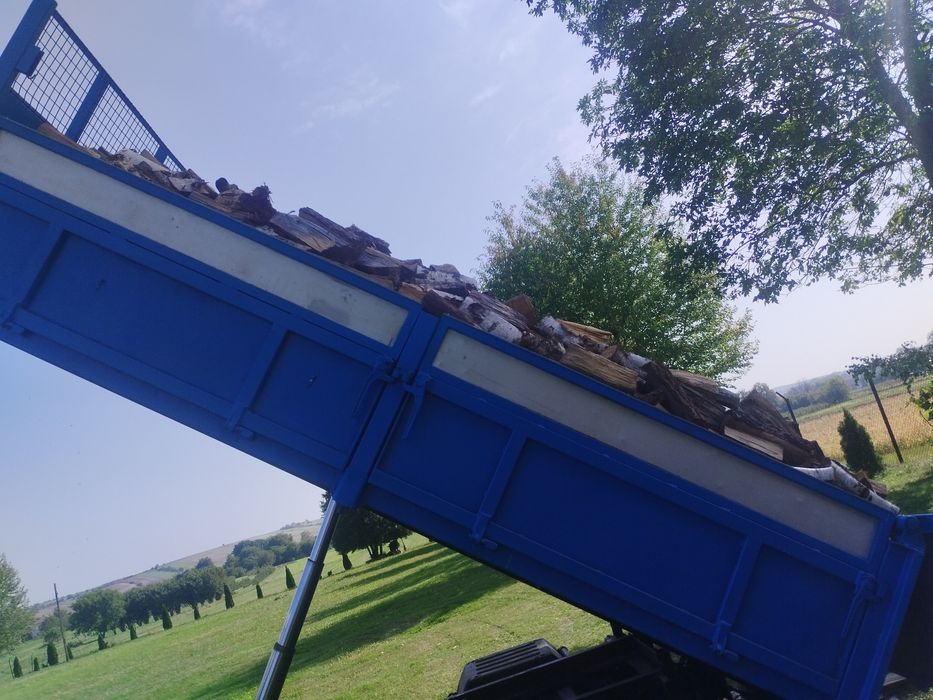 Transport wywrotką- gruz ziemia