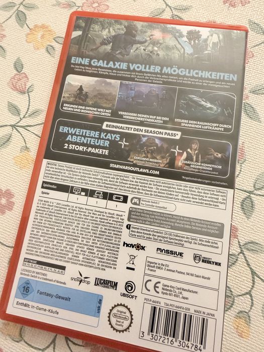 Star Wars Outlaws Switch 2 gold edition