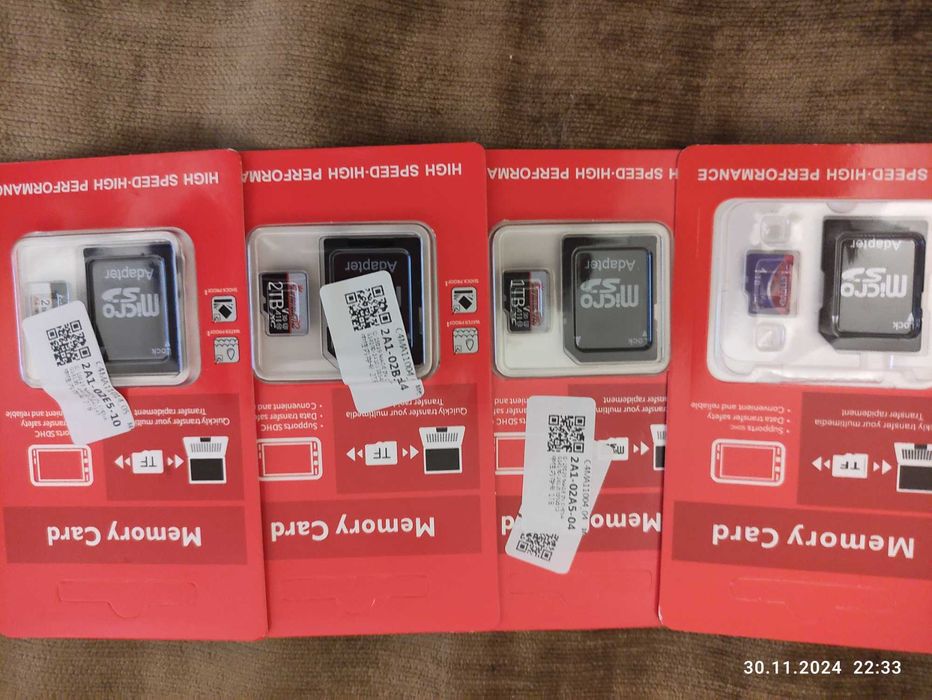Флешка 64 Гб , 512 Гб микро СД  micro CD 512 Гб, 1 Тб и 2 Тб -новые.