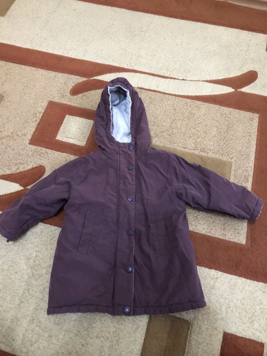 Куртка двостороння осіння для дівчинки