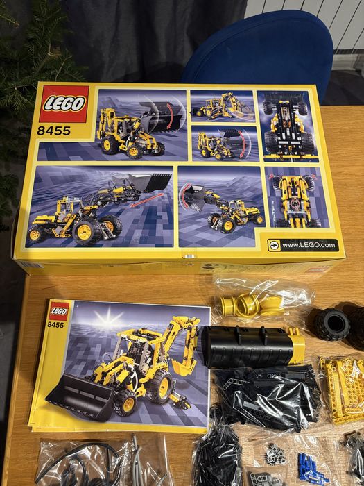 Lego Technic 8455 Backhoe Zestaw w idealnym stanie.
