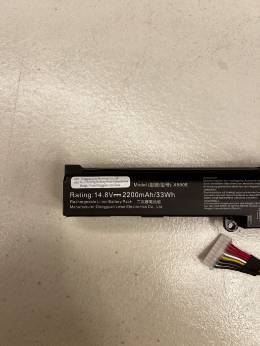Bateria para Pc Asus X550E