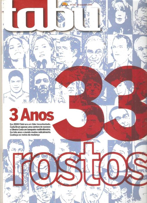 Diana Chaves 2009 em capa e conteúdos