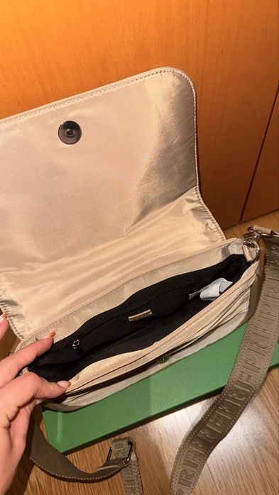 Bolsa tiracolo beje