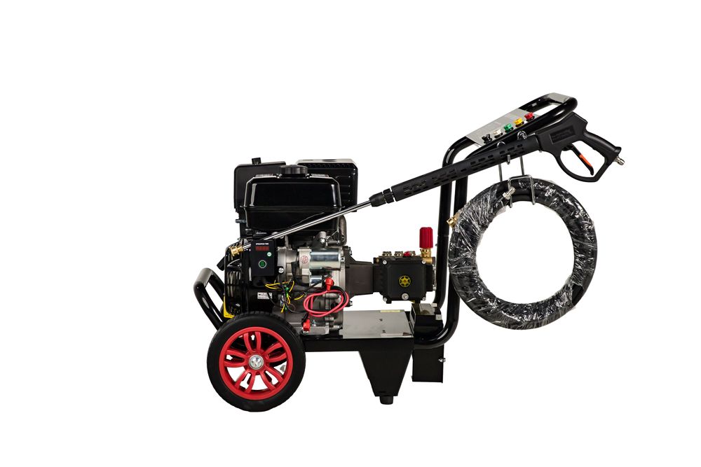 Myjka spalinowa wysokocisnieniowa DO 300 BAR + ELEKTRYCZNY STARTER