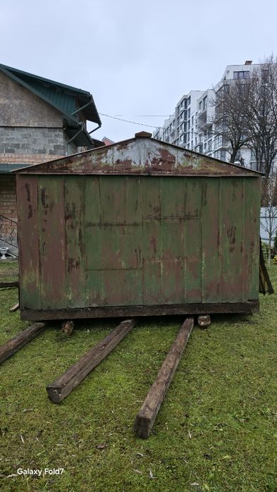 Знижка!! Продам гараж металевий [великий] розбірний