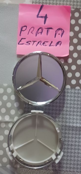Centros de Jantes Mercedes 75 mm