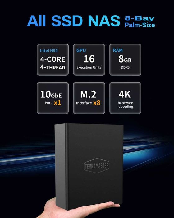 Terramaster F8 SSD NAS