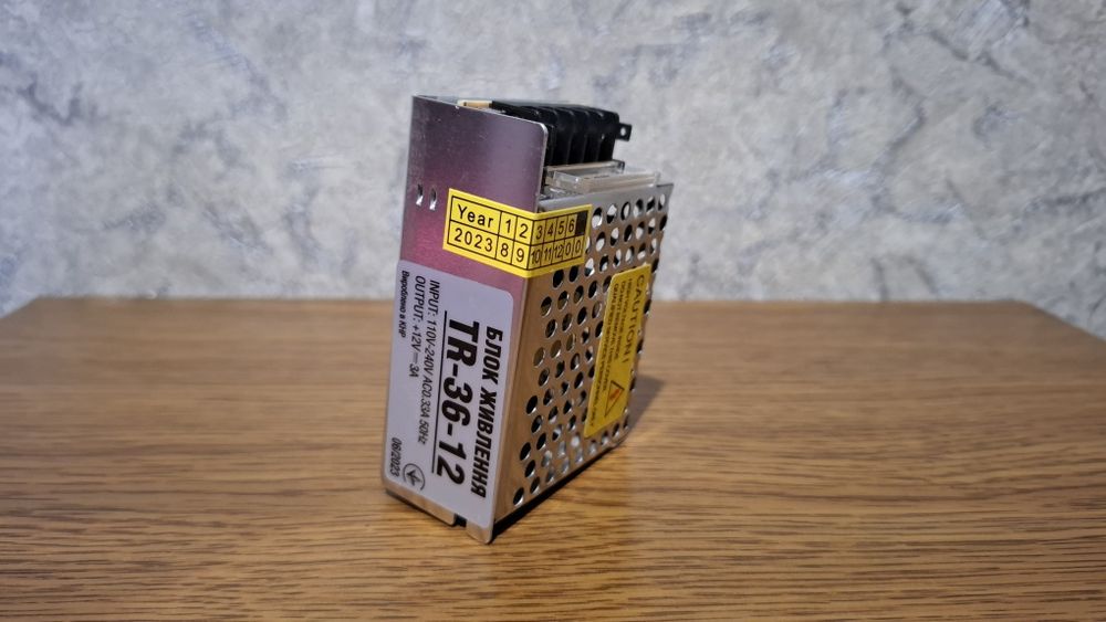 Блок живлення TR-36-12 для LED стрічки і т.п.