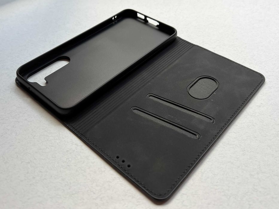 Samsung Galaxy S23 Plus чохол книжка штучна шкіра слоти чехол