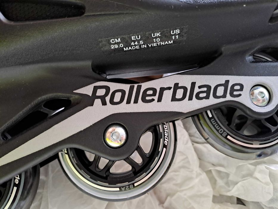 Ролики Rollerblade Unisex Adult's ZETRABLADE Inline Skates чорні US11