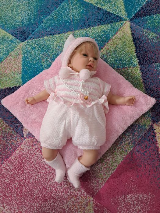 Pachnąca lalka reborn hiszpańska nines d'onil