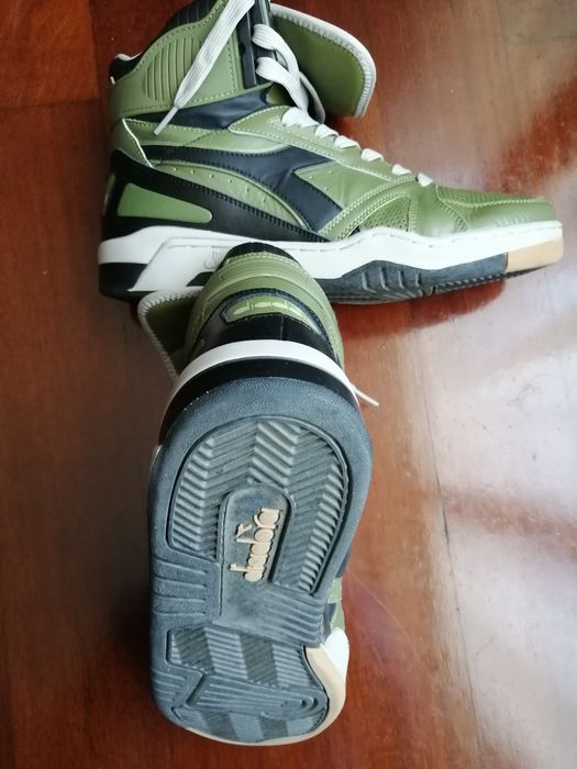 Sapatilhas basquetebol diadora n°43 estilo vintage como novas