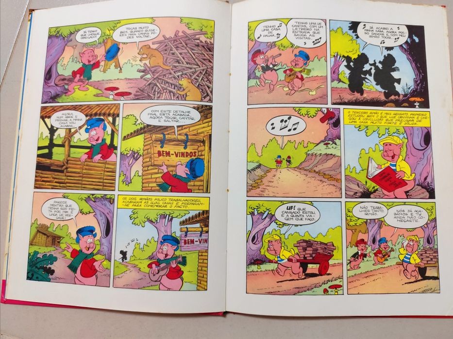 Lote 3 Livros BD Infantis - Coleção Turquesa (Anos 80)