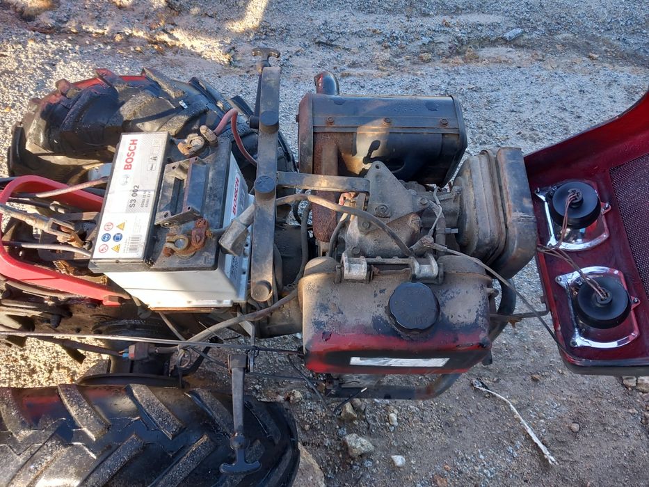 Motocultivador Yanmar com reboque 4x4 , com Matricula