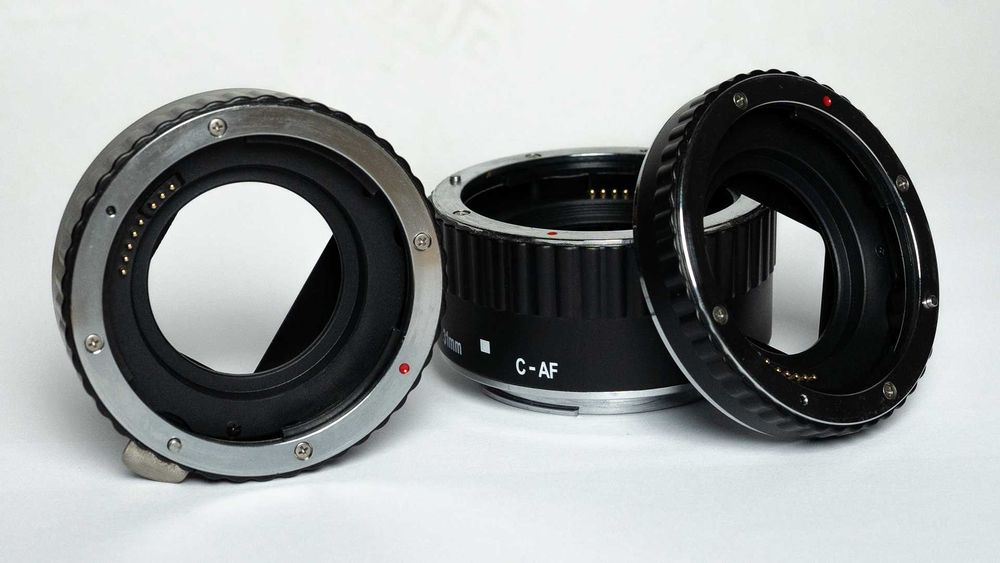Tubo de extensão Macro com Autofoco para Canon