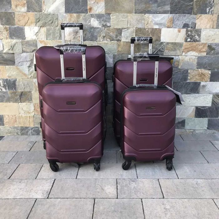 Є різні моделі! Чемодан Валіза для подорожей Сумка Wings AT01 orange