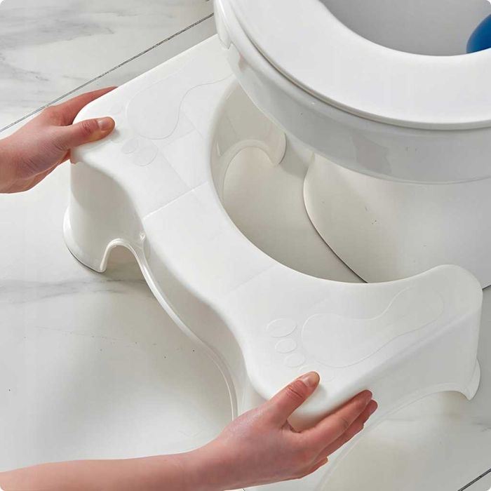 PODNÓŻEK TOALETOWY PODEST Schodek Taboret Stopień Stołek Łazienkowy WC