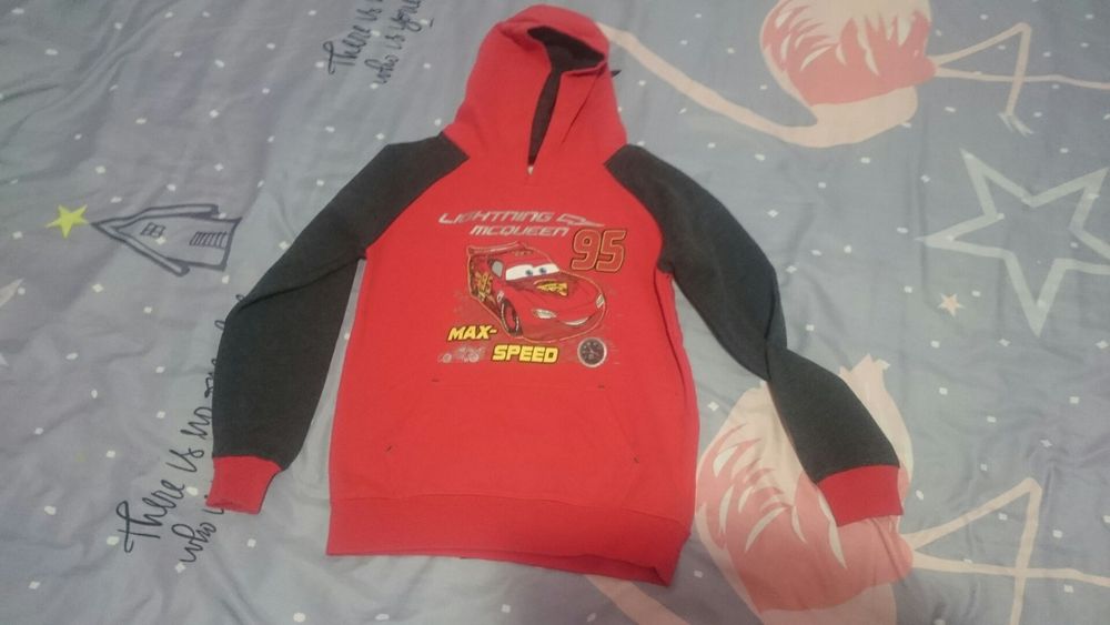 Zygzak McQueen bluza ciepła