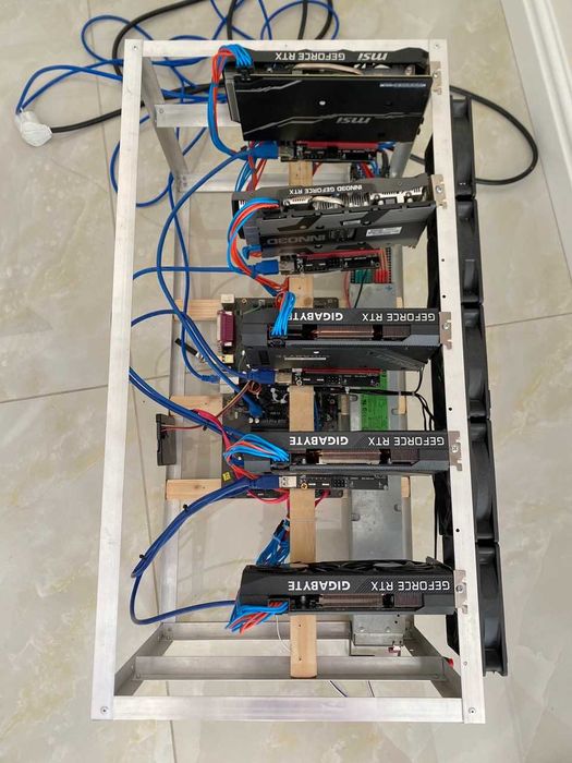 Продам нову Майнинг Ферму: 89 000 грн. - Настільні комп'ютери Одеса на Olx